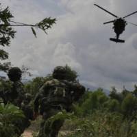 El Ejército se enfrentó a las disidencias de las Farc en el Cauca. FOTO: Colprensa