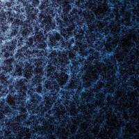 Esta es una pequeña parte del mapa tridimensional construido por DESI a lo largo de cinco años, donde cada punto representa una galaxia. FOTO tomada de DESI/DOE/KPNO/NOIRLab/NSF/AURA/R.