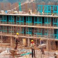 La cárcel tiene un avance del 35% en un año que lleva la construcción. FOTO: CORTESÍA ALCALDÍA