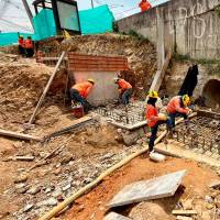 La solución técnica incluye la construcción de una nueva tubería mediante tecnología Tunnel Liner. FOTO: ALCALDÍA