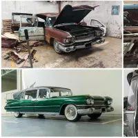 Este Cadillac será una de las principales novedades que presentará la Funeraria San Vicente durante la edición número 29 del Desfile de Autos Clásicos y Antiguos de la Feria de las Flores. FOTOS Cortesía. 