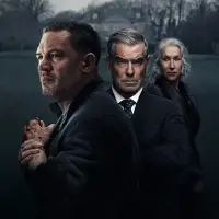 Los protagonistas de Mobland son Tom Hardy, Pierce Brosnan y Helen Mirren. FOTO: Paramount+.