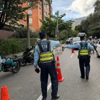 Operativos de control de tránsito realizados por la secretaría de Movilidad de Medellín. FOTO: ALCALDÍA DE MEDELLÍN