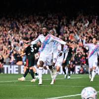 El volante vallecaucano Jéfferson Lerma, de 31 años, anotó su primer gol de la temporada con el Crystal Palace inglés. Foto: tomada del x de @CrystalPalace