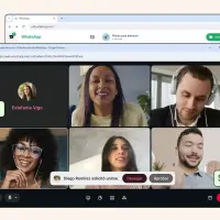WhatsApp estrena llamadas desde WhatsApp Web sin necesidad de descargar aplicaciones, junto a nuevas funciones de transferencia entre dispositivos, sala de espera, video QuickHD y cancelación de ruido de fondo. FOTO cortesía WhatsApp/Meta