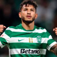 Luis Javier Suárez, goleador en la Liga de Portugal. FOTO AFP