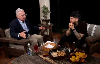 El encuentro fue descomplicado y en algunos momentos emotivo. Duró más de tres horas. FOTO: CAPTURA DE IMAGEN DEL STREAM DE WESTCOL 