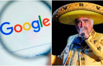 Las búsquedas relacionadas con Vicente Fernández en Google aumentaron en Colombia. FOTOS Sstock y Cortesía