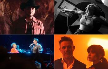 Christian Nodal, Lady Gaga, Carlos Vives con Fito Paéz y Kany García con Alejandro Sanz lanzaron canciones en los últimos días. FOTOS Cortesía 