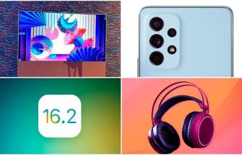 Cómo elegir un buen televisor o los audífonos ideales, las novedades de iOS 16.2 y las ventajas de los lentes de la cámara del celular, hacen parte del listado de consejos. FOTOS Cortesía