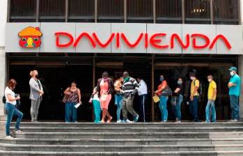 Davivienda se pronunció sobre la falla en sus cajeros en la noche de este jueves. FOTO: ARCHIVO EC
