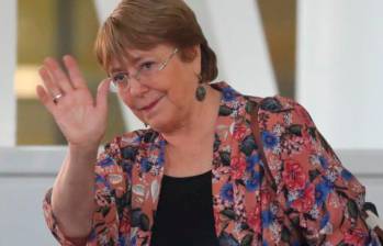 Michelle Bachelet votó este domingo por Gabriel Boric, el izquierdista que se enfrenta a José Antonio Kast FOTO EFE