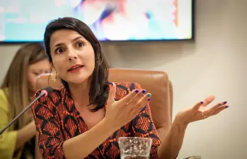 Irene Vélez, ministra de Ambiente encargada. FOTO: Presidencia