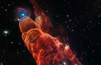 Herbig-Haro fue capturado por primera vez en 2006. FOTO Nasa