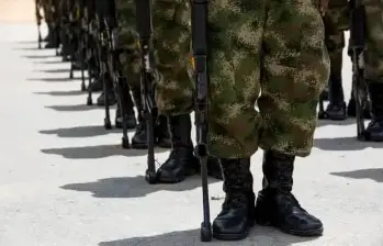 Los militares fueron retenidos en zona rural de Carmen del Atrato durante un operativo contra el ELN. FOTO: Archivo