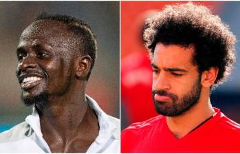 Sadio Mané anotó el penalti que le dio la clasificación a Senegal, mientras que Mohamed Salah erró en su turno y se quedó fuera del Mundial con Egipto. FOTO GETTY Y EFE