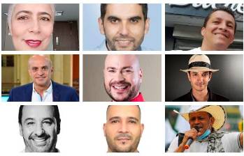  Cabezas de lista: Ana Carolina Arboleda (Alianza Verde), Hernán Cadavid (Centro Democrático), David Alejandro Toro (Pacto Histórico), Mauricio Parodi (Coalición Cambio Radical, Colombia Justa Libres y Mira), Julián Peinado (Liberal), Víctor Correa (Centro Esperanza), Guillermo León Palacio (Partido de la U), John Edison Molina (Conservador) y Pedro Baracutao García (Comunes). FOTOS: Archivo y cortesía