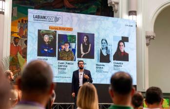 Aunque por ahora no hay fechas definidas, se sabe que la BIAM 2027 se realizará entre mayo y junio. La dirección artística está a cargo del artista, curador y director audivisual Harold Ortíz Sandoval. FOTO Camilo Suárez.