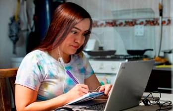 Más de 500 mil estudiantes se matricularon a universidades para estudiar de manera virtual. FOTO: Jaime Pérez