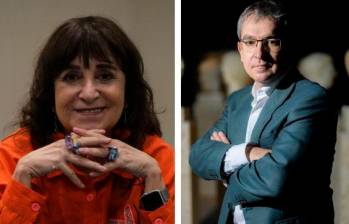 Rosa Montero y Santiago Posteguillo hacen parte de la lista de escritores extranjeros confirmados para la FilBo 2024. Fotos: Colprensa.