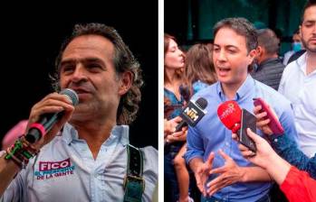 Gutiérrez sacó 689.519 votos (73,36%) frente a los 95.393 (10,14%) de Upegui, una diferencia abismal que no se advirtió en las mediciones de las redes sociales del exalcalde Quintero. Foto: EL COLOMBIANO