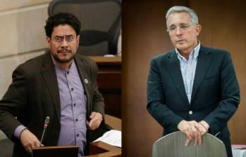 Uribe aseguró que Cepeda basó su campaña política “en el atentado permanente contra mi honra”. Calificó como “evidente” la amistad del senador Cepeda con el testigo Monsalve. FOTO: COLPRENSA