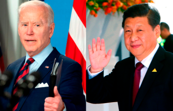 Esta es la segunda vez que Joe Biden se reúne con el presidente chino, Xi-Jinping FOTOS: Colprensa