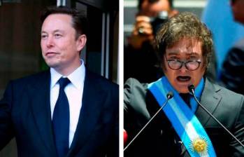 Elon Musk y Javier Milei protagonizaron momentos importantes en el campo de la tecnología y de la política. Fotos: Getty.