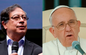 El presidente Gustavo petro viajará hasta el Vaticano para encontrarse con el Papa Francisco. FOTOS COLPRENSA 