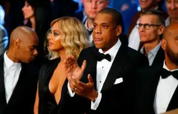 Jay-Z, esposo de Beyoncé, sostuvo que las acusaciones en su contra han generado un “trauma” que ha sufrido su “esposa, hijos y seres queridos”. FOTO: AFP