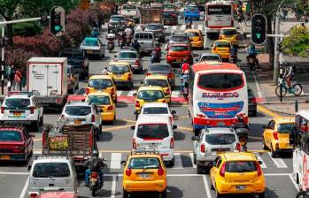 La intención del pico y placa es disminuir la congestión y mejorar la calidad del aire. FOTO ARCHIVO