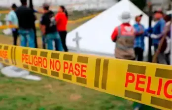 utoridades investigan una masacre reportada en zona rural de Santander de Quilichao, Cauca. FOTO: Colprensa.