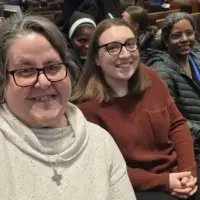 La hermana Susan Francois, tesorera de la congregación de las Hermanas de San José de la Paz, lidera una estrategia de activismo accionario. FOTO BBC Mundo