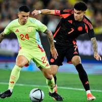 Imágenes del amistoso en el que Colombia venció a España. FOTO GETTY