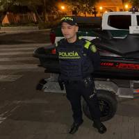 El lujoso vehículo había sido reportado como robado desde 2024 en el Valle del Cauca. FOTO: Cortesía Policía de Antioquia