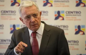 Álvaro Uribe Vélez, expresidente de Colombia. Foto: Colprensa