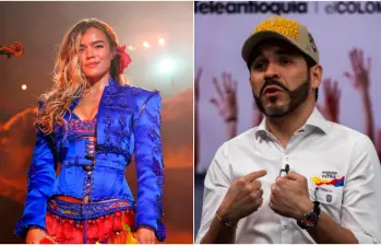 Karol G publicó una carta en su cuenta de X en la que hizo un llamado a la unidad nacional y recordó que el poder “es una responsabilidad”. EL COLOMBIANO Y GETTY.