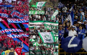 Los precios de los abonos varían según el club, la tribuna y los beneficios incluidos para los aficionados. FOTOS EL COLOMBIANO Y COLPRENSA