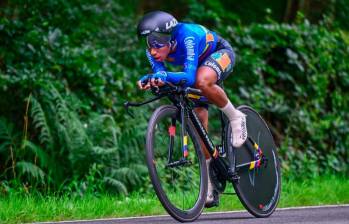 Juliana Londoño, quien también se destaca en ruta, competirá en su segundo Mundial en menos de un mes. FOTO CORTESÍA FEDECICLISMO