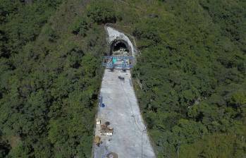 Al Túnel del Toyo, que será el más grande de América Latina, le faltaban $650.000 millones para terminar el tramo de la nación. Foto: Manuel Saldarriaga Quintero