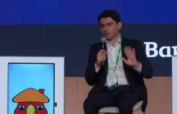Sebastián Betancur, viceministro técnico de Hacienda, explicó durante la Convención Bancaria 2026 el diagnóstico que encontró sobre las finanzas públicas de Colombia. FOTO Asobancaria.
