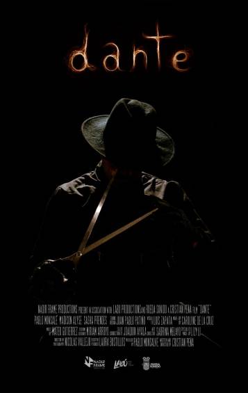 El poster oficial de “Dante” que será presentada en Bogotá Horror Film Festival. IMAGEN: CORTESÍA