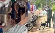Hasta los niños participaron: cachorro era golpeado en Itagüí
