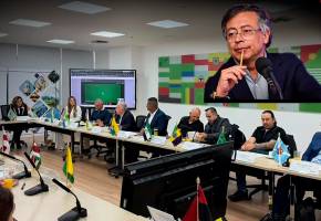 Los gobernadores se reunieron en Bogotá y decidieron plantársele al decreto de emergencia económica del Gobierno del presidente Gustavo Petro. FOTO GOBERNACIÓN DE RISARALDA