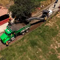 Las obras buscan conectar mejor a los corregimientos para que sus habitantes puedan desarrollar sus actividades económicas. FOTO: ALCALDÍA