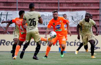 Águilas recibe en su campo a La Equidad y Envigado visita al América por la novena fecha de la Liga Betplay. FOTO DIMAYOR