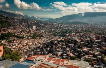 Así se ha visto el clima de Medellín en los últimos días, pero desde el Siata aseguraron que esto solo es un respiro de cara a las nuevas precipitaciones que comenzarían el viernes. FOTO: CAMILO SUÁREZ