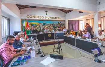 El 25 de agosto se realizó una sesión especial del Concejo de ese municipio para ventilar estas quejas de sectores culturales. FOTO Esneyder Gutiérrez