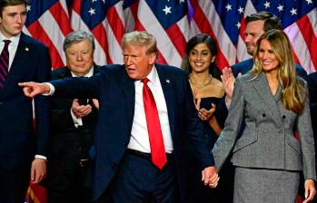 Los críticos del presidente electo consideran que las bromas de Trump deben tomarse como todo, menos como bromas. Foto: AFP