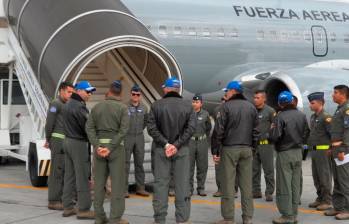 La Fuerza Aeroespacial Colombiana (FAC) destacó que garantizó condiciones seguras y dignas para el regreso al país de los colombianos. FOTO: FAC